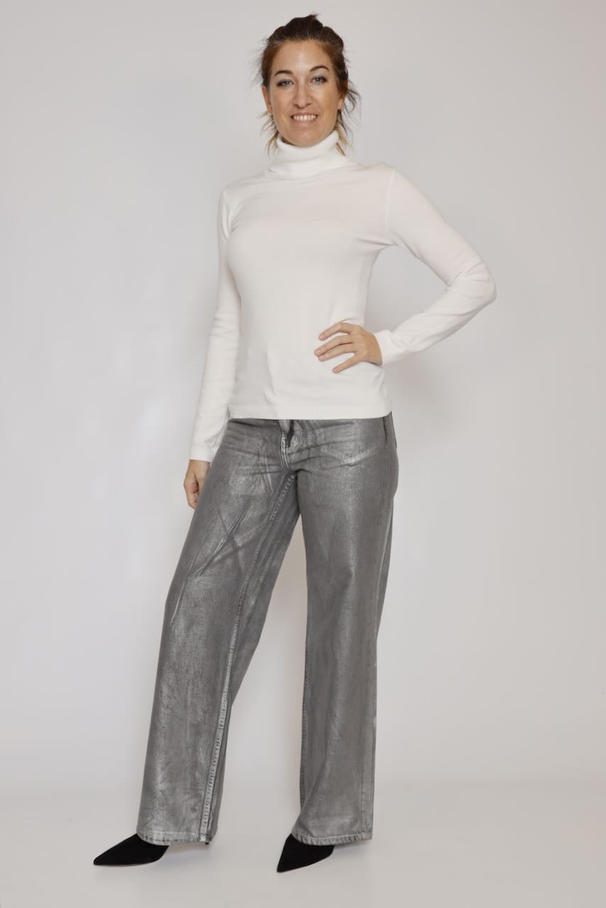 JERSEY M74492502-LATTE