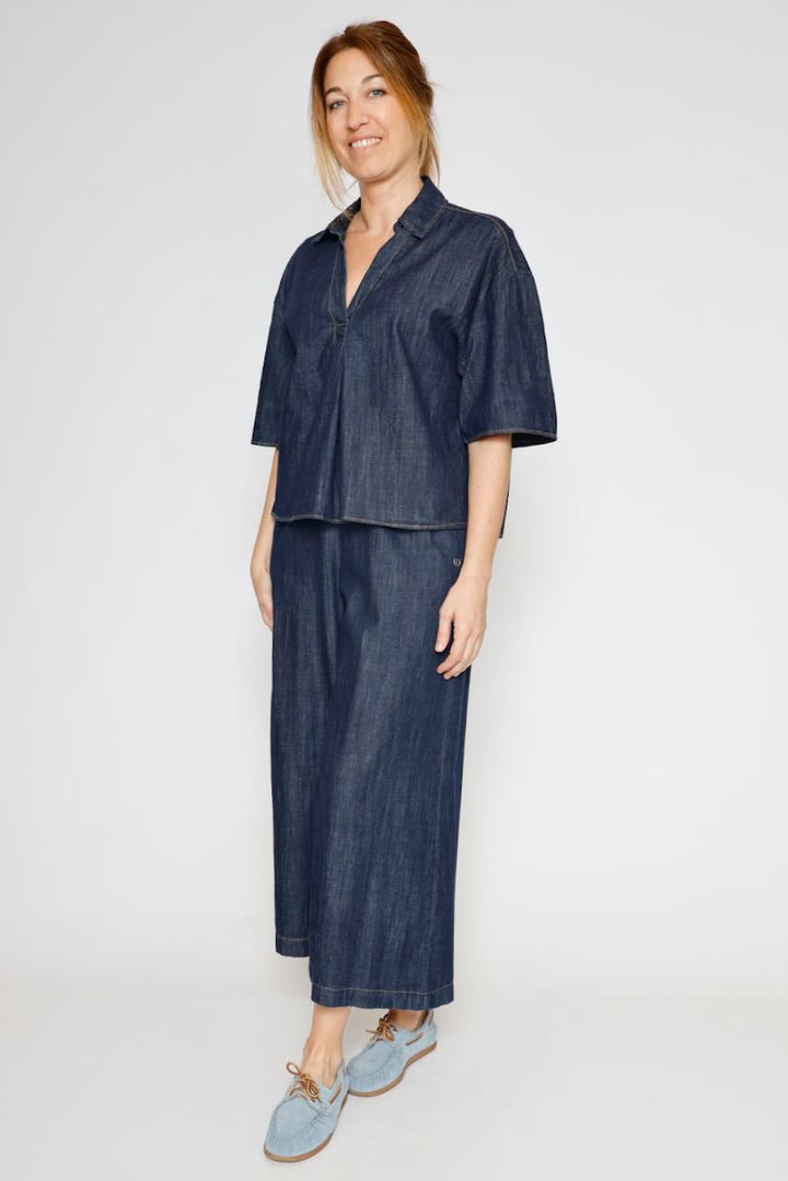 CAMISA C1MMDWGC91-BLU DENIM