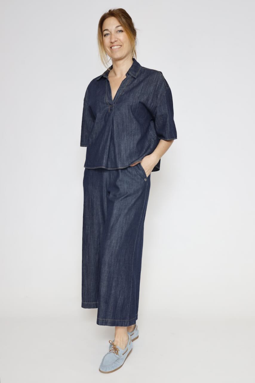 CAMISA C1MMDWGC91-BLU DENIM