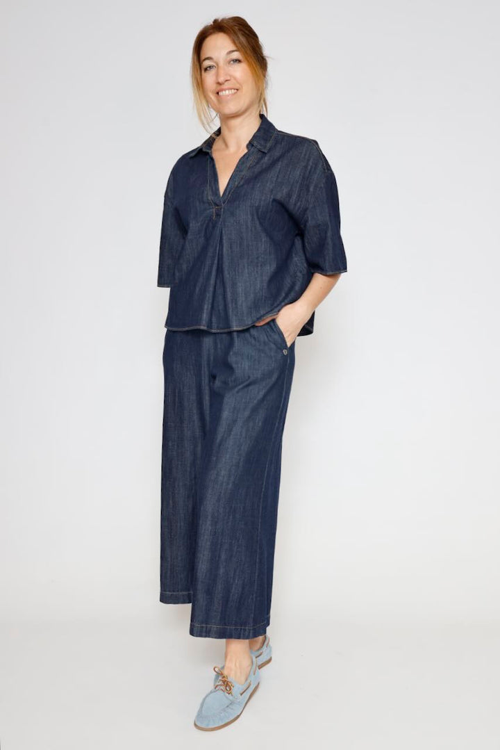 CAMISA C1MMDWGC91-BLU DENIM