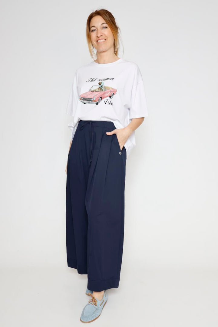 CAMISETA T7091304-BLANCO