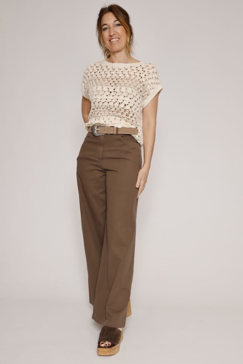PANTALÓN P26AP210-MARRON