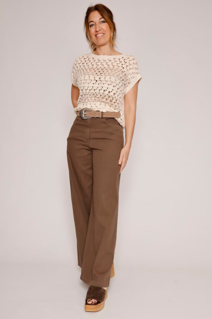 PANTALÓN P26AP210-MARRON