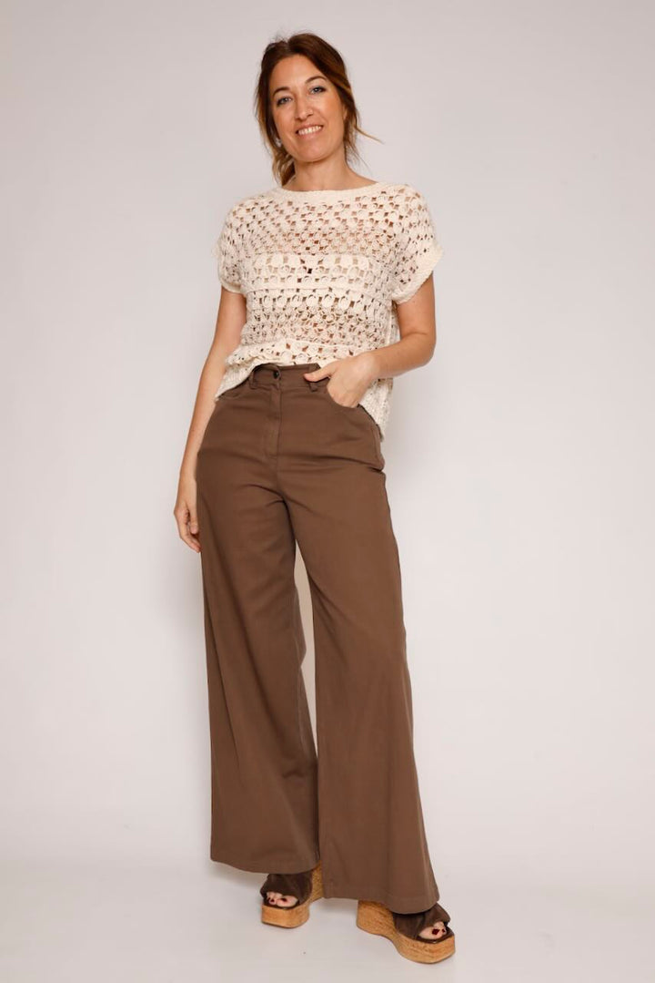 PANTALÓN P26AP210-MARRON