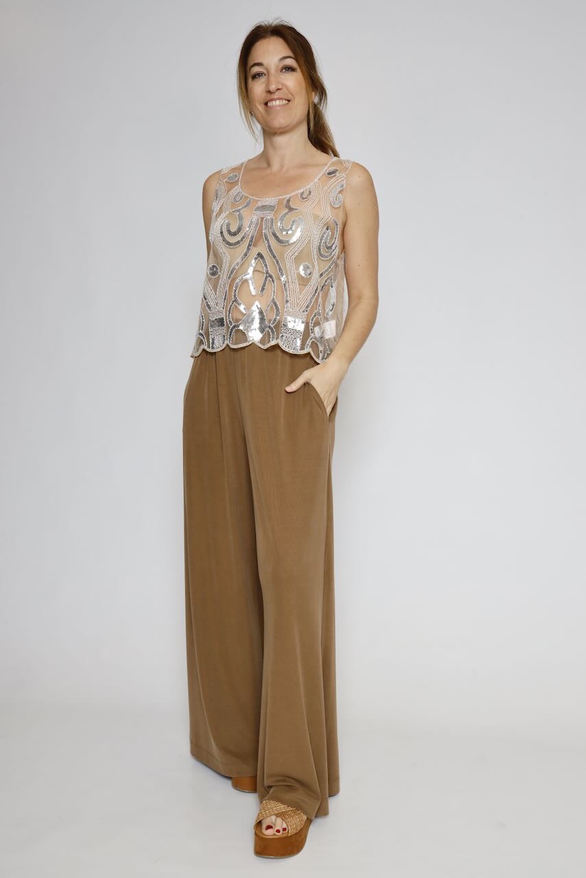 TOP 38072G-BEIGE