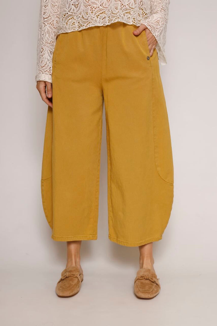 PANTALÓN P3OFCJMC17-MOSTAZA