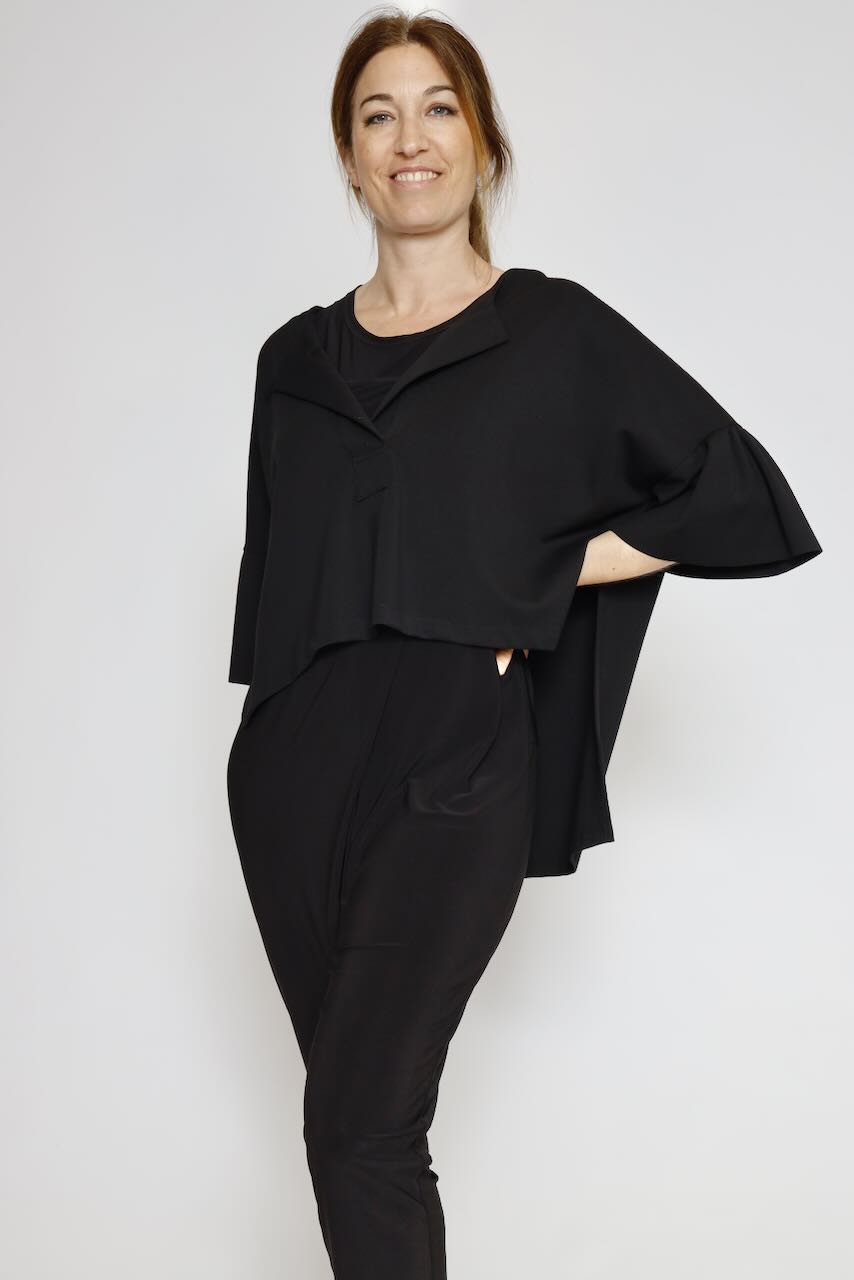 CAMISETA OVER TL60FAE-NEGRO
