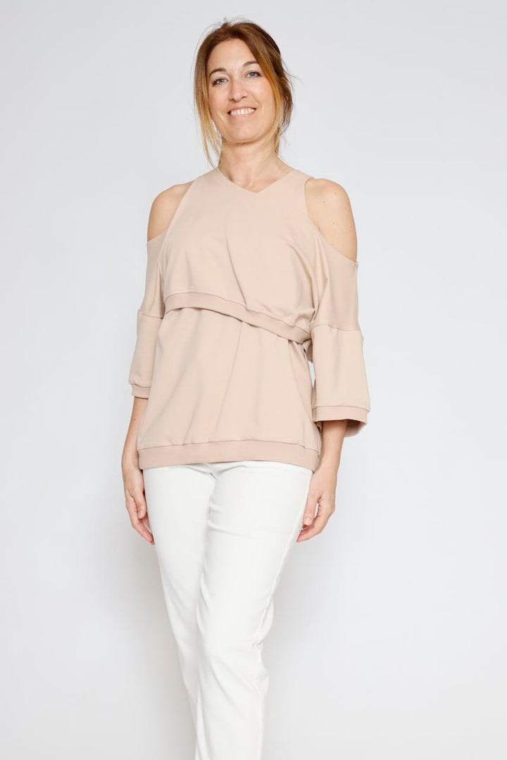 SUDADERA  P26OP402-BEIGE