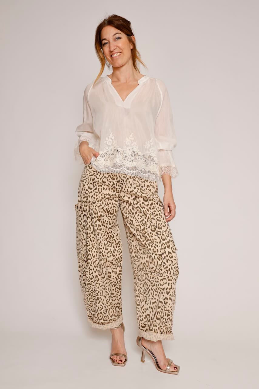 BLUSA S26C996-LATTE