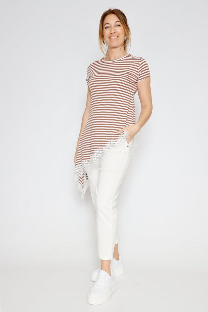 CAMISETA P26BU427-MARRON