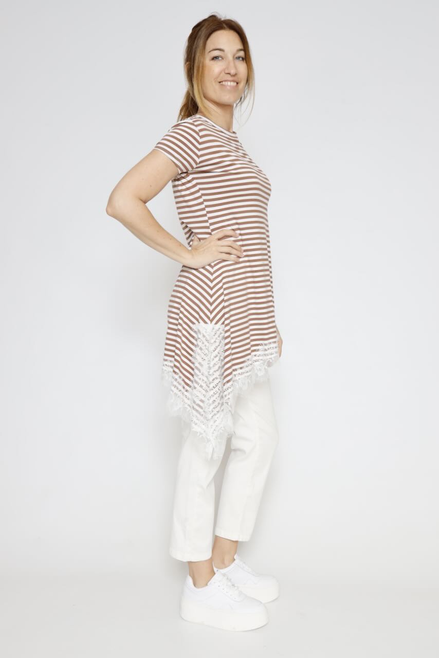 CAMISETA P26BU427-MARRON