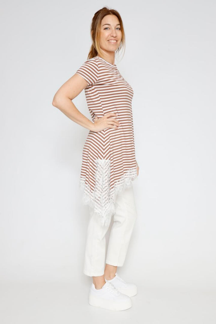 CAMISETA P26BU427-MARRON