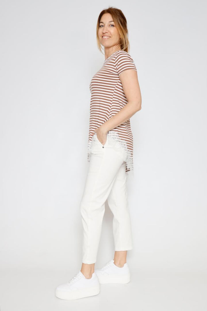 CAMISETA P26BU427-MARRON