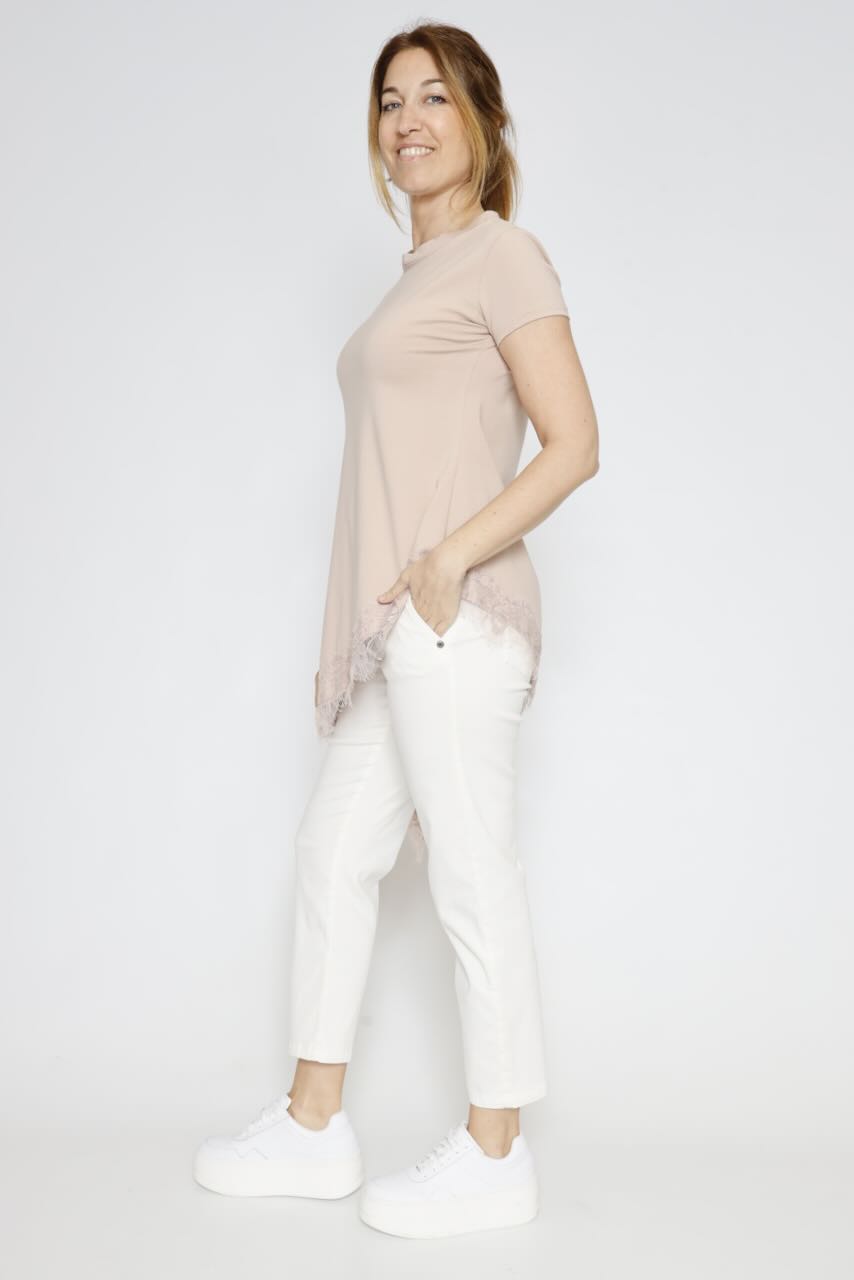 CAMISETA P26BU418-NUDE