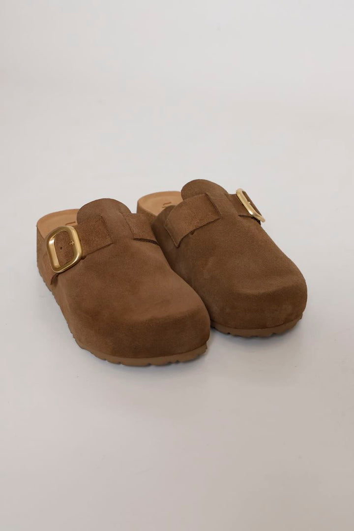 ZUECO PLATAFORMA 264-MARRON