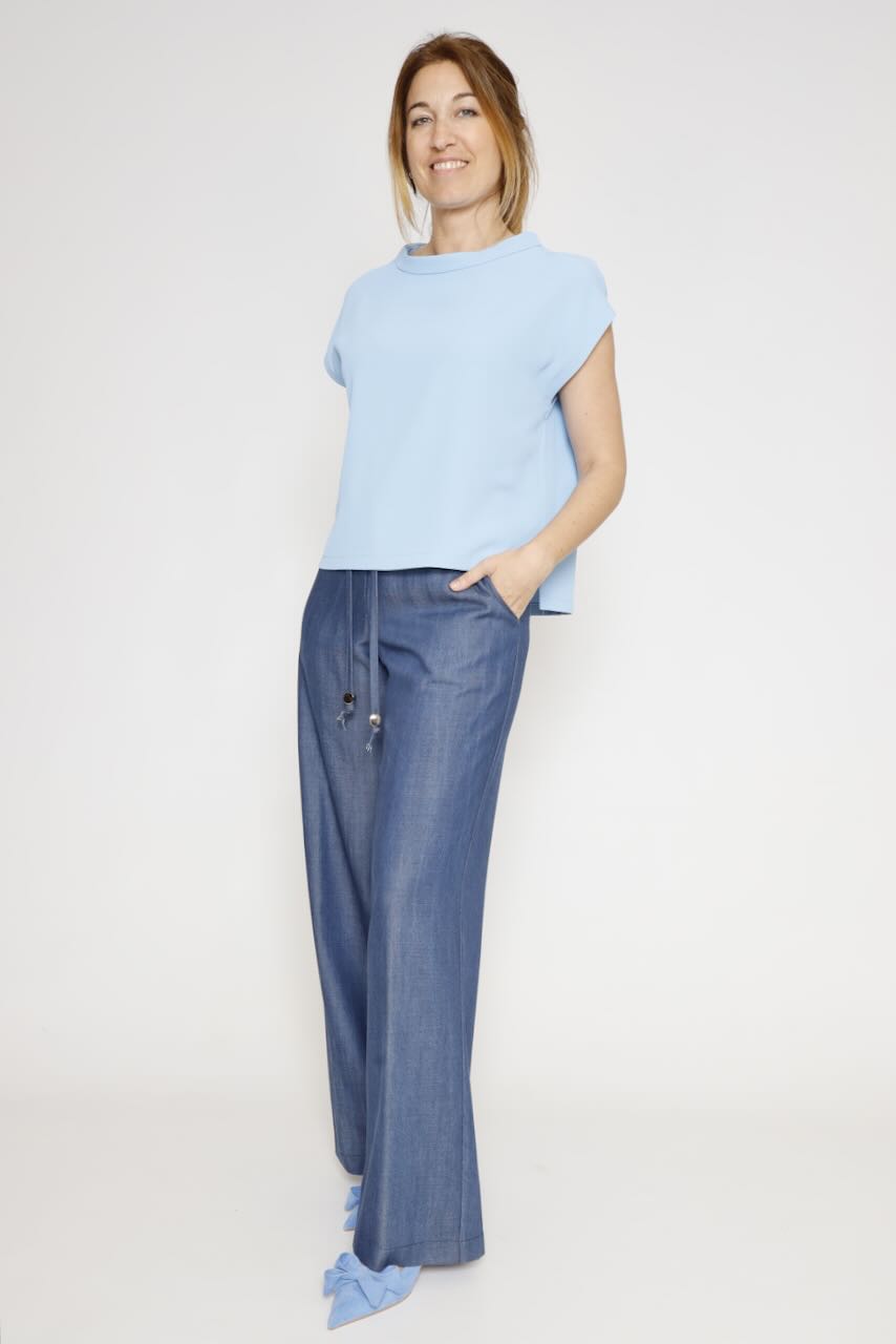 BLUSA M9990011V-AZUL