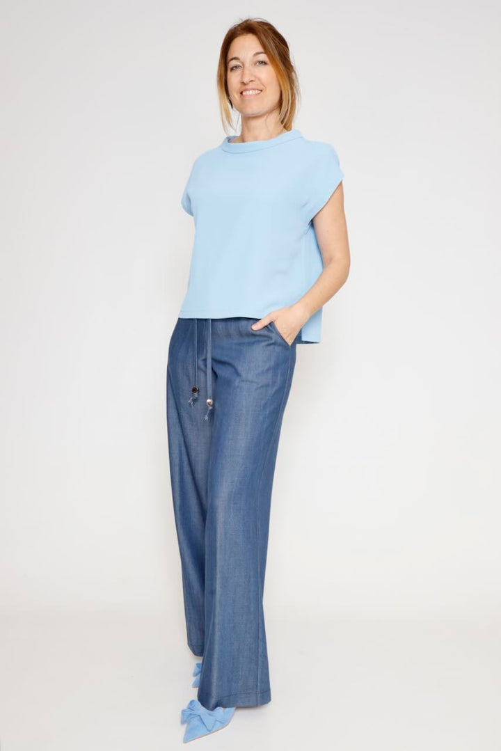 BLUSA M9990011V-AZUL