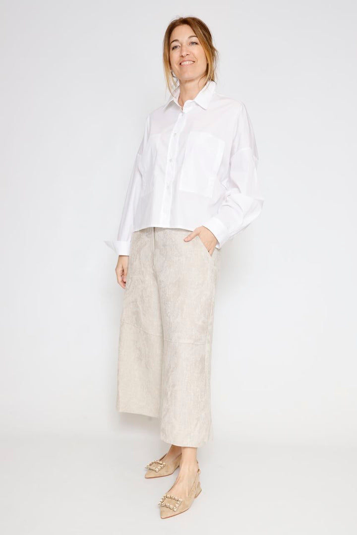 CAMISA P6BM6263-BLANCO