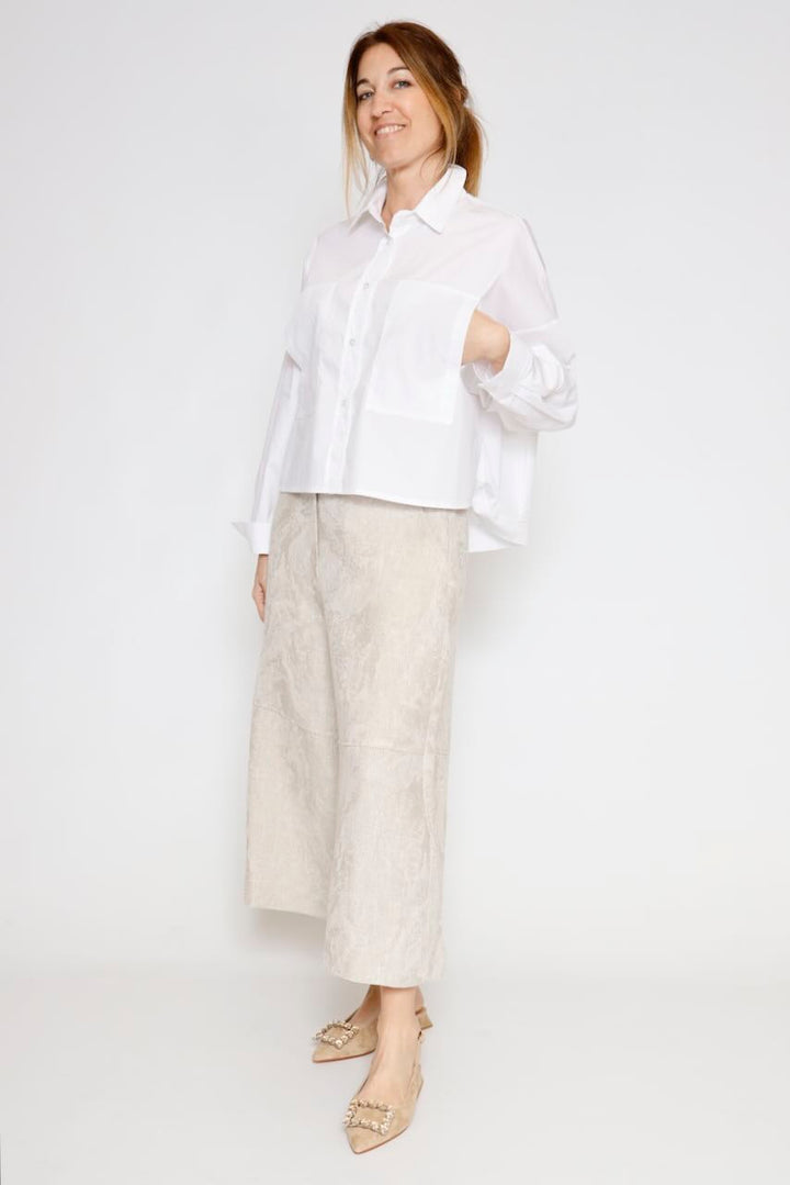 CAMISA P6BM6263-BLANCO
