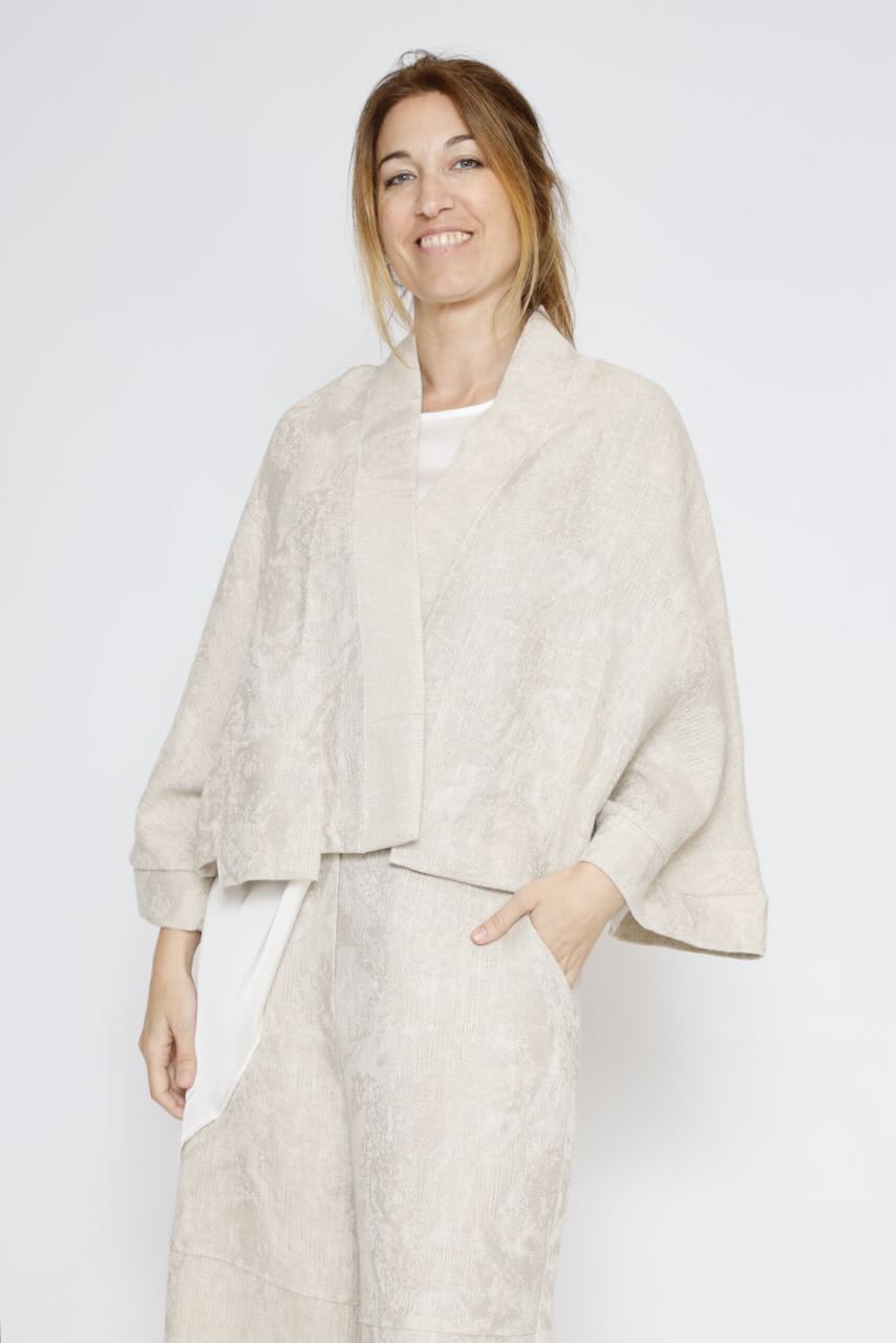 CHAQUETA P6BM6286-BEIGE