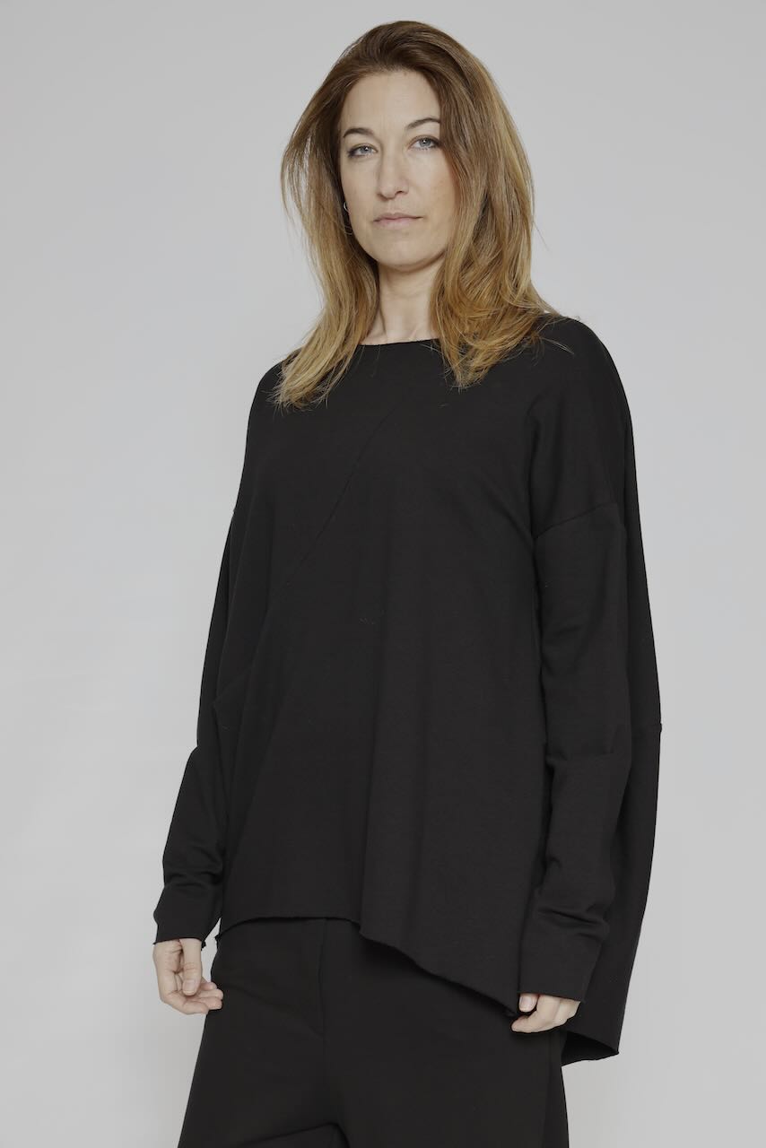 CAMISETA BOLSILLO A2UU0584-NEGRO
