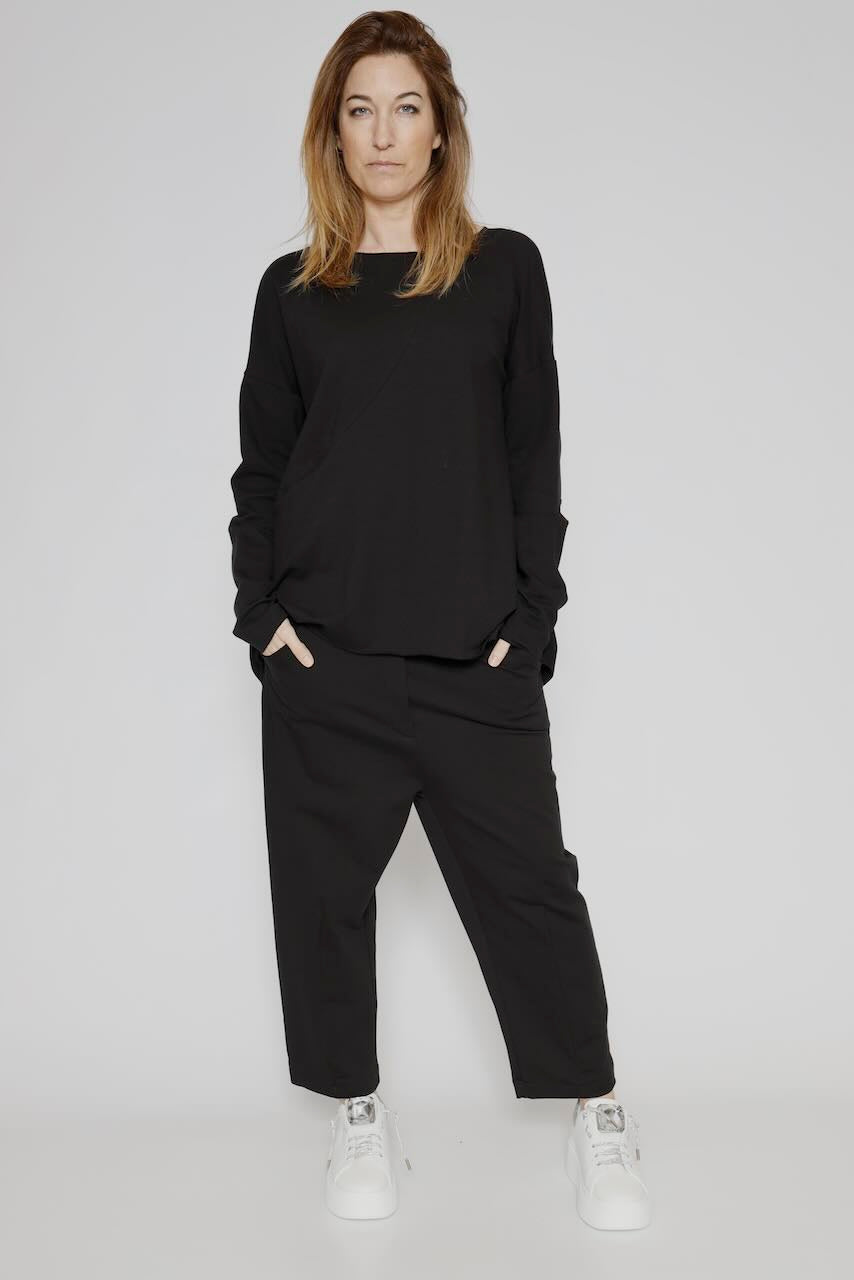 CAMISETA BOLSILLO A2UU0584-NEGRO