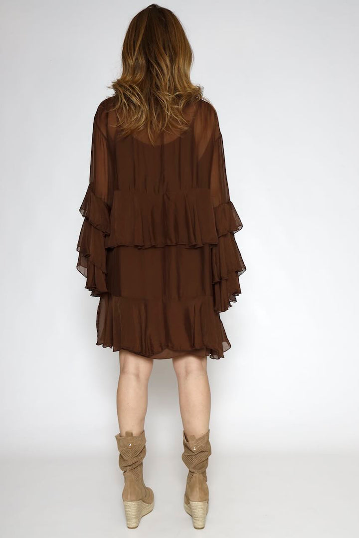 VESTIDO RP8CF19-MARRON