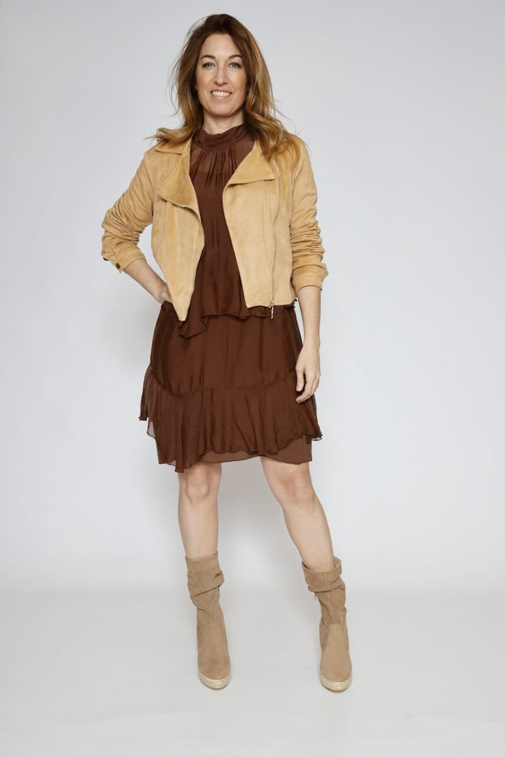 VESTIDO RP8CF19-MARRON