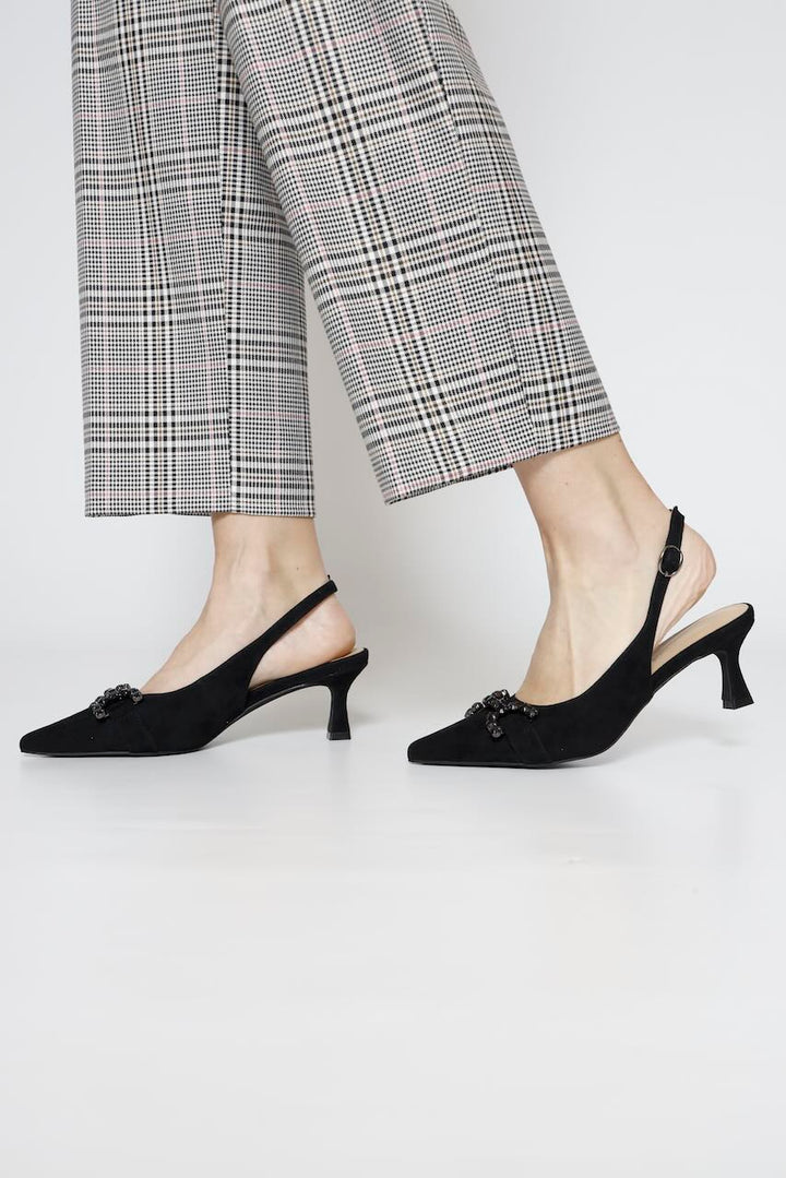 ZAPATO DESTALONADO V250659-NEGRO