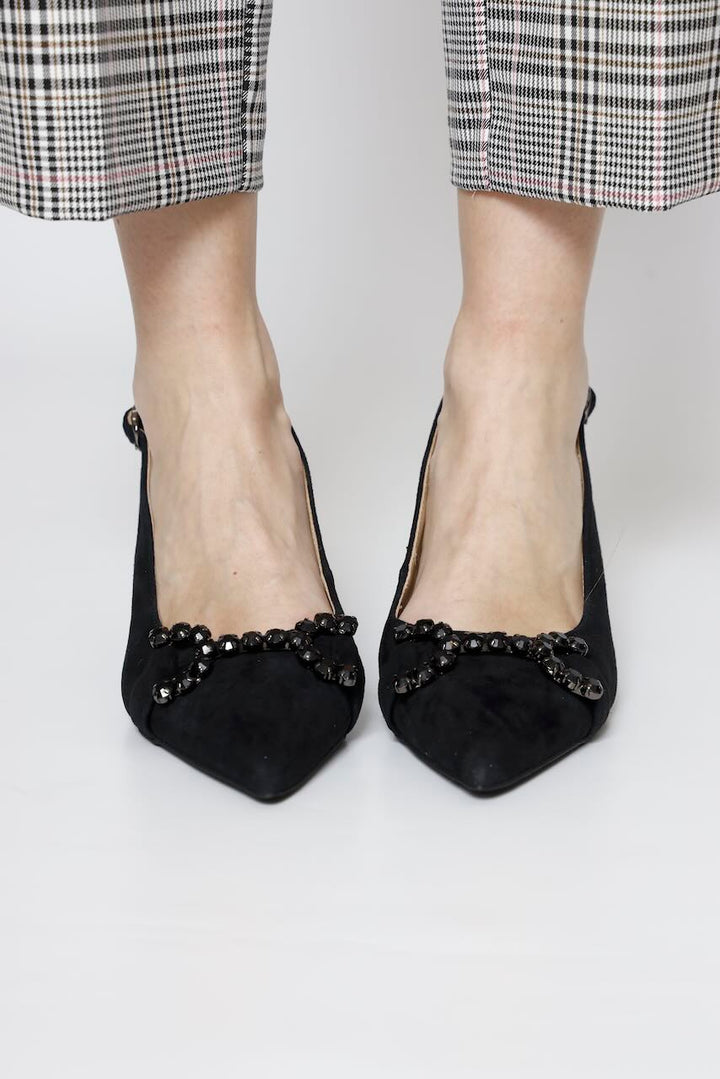 ZAPATO DESTALONADO V250659-NEGRO