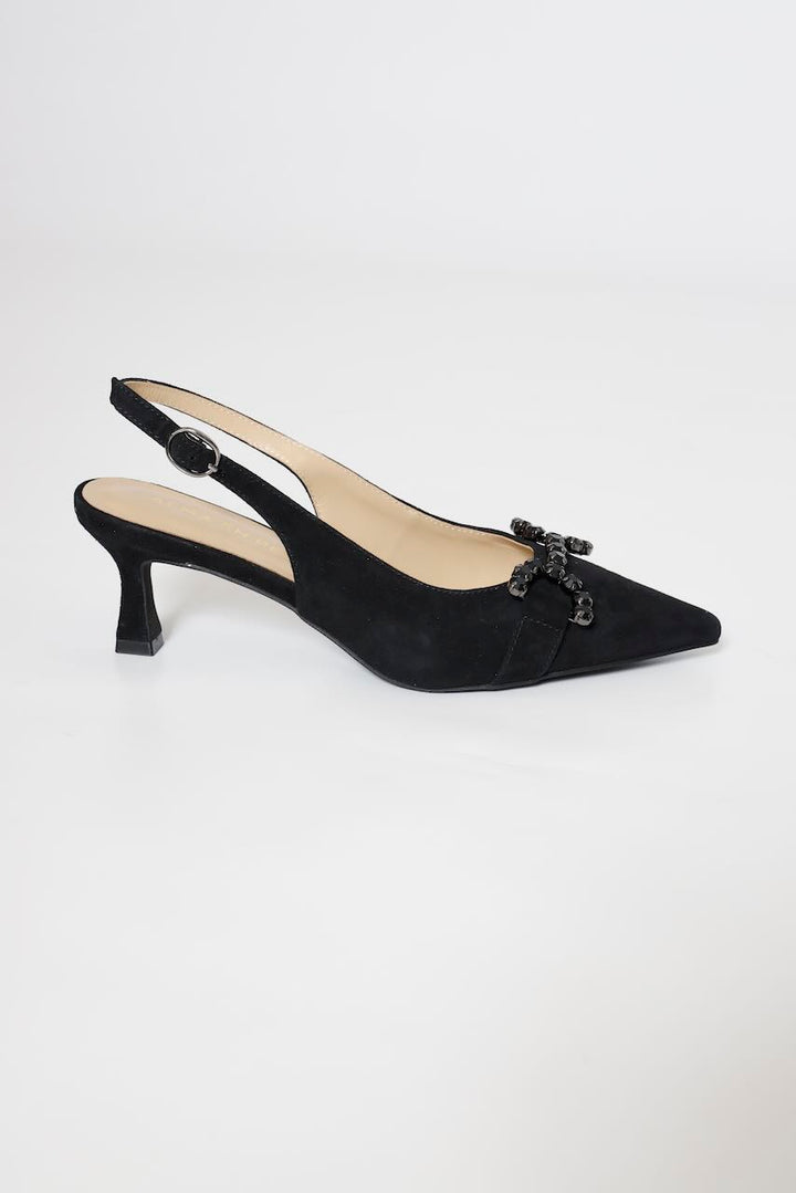 ZAPATO DESTALONADO V250659-NEGRO