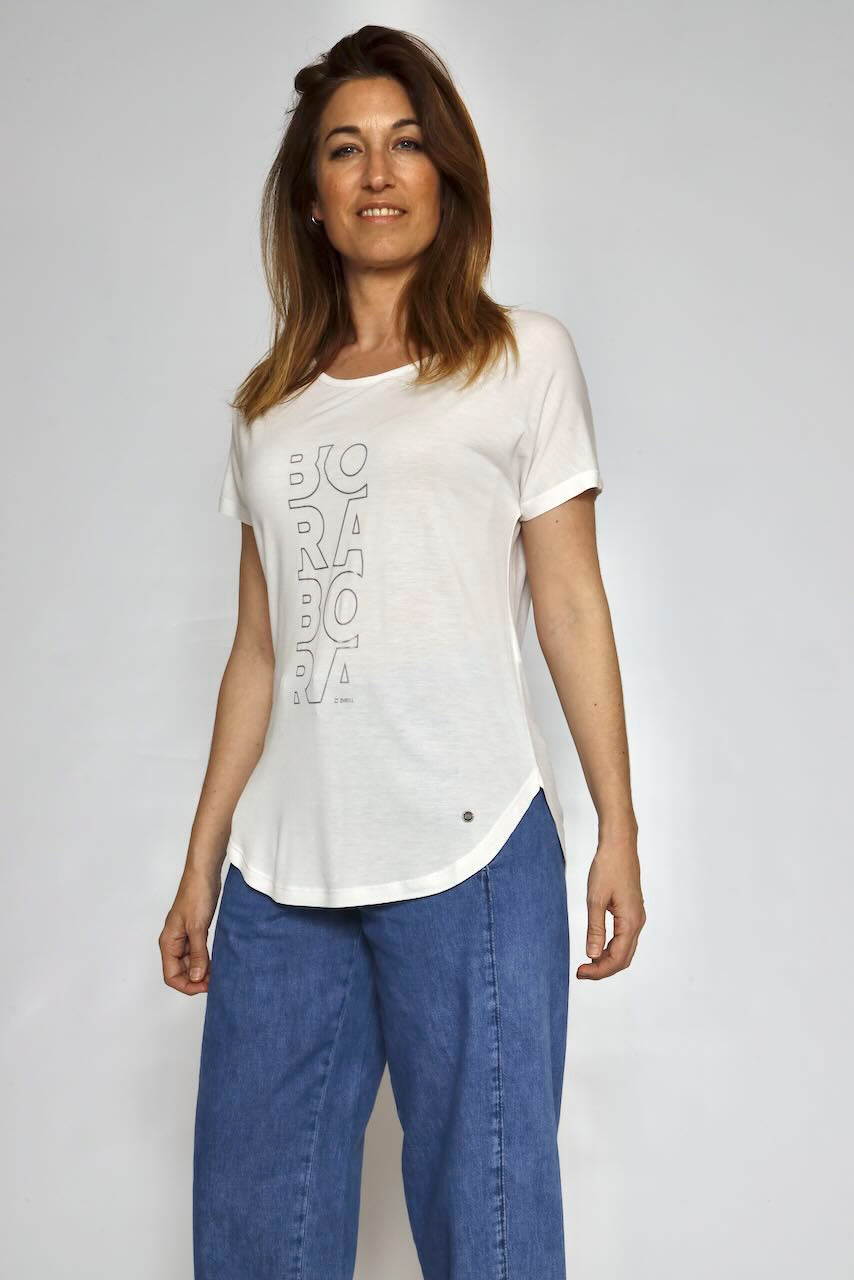 CAMISETA ZT125762-BLANCO