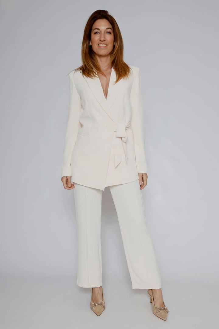 CHAQUETA SJ3002W43601-CREMA