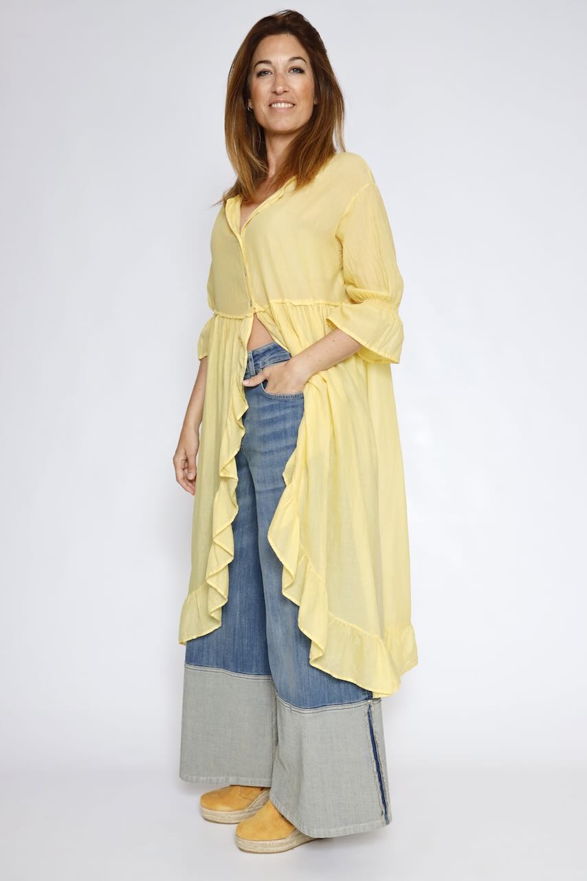 VESTIDO P25CA108-AMARILLO