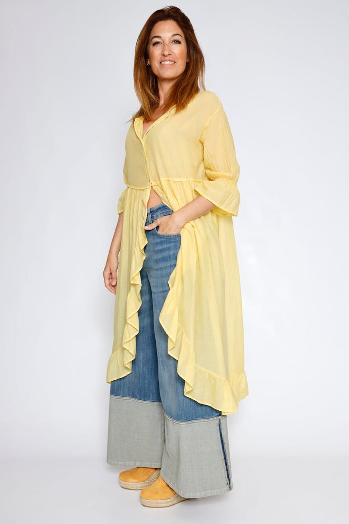 VESTIDO P25CA108-AMARILLO