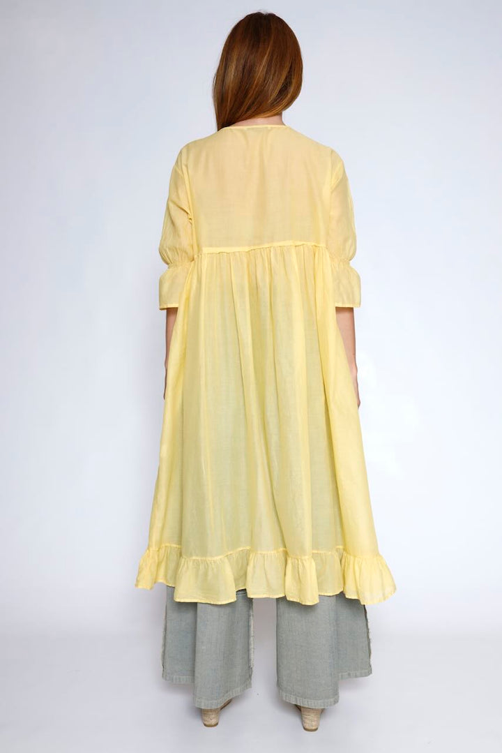 VESTIDO P25CA108-AMARILLO