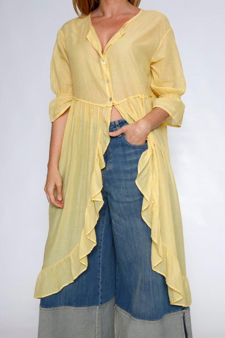 VESTIDO P25CA108-AMARILLO