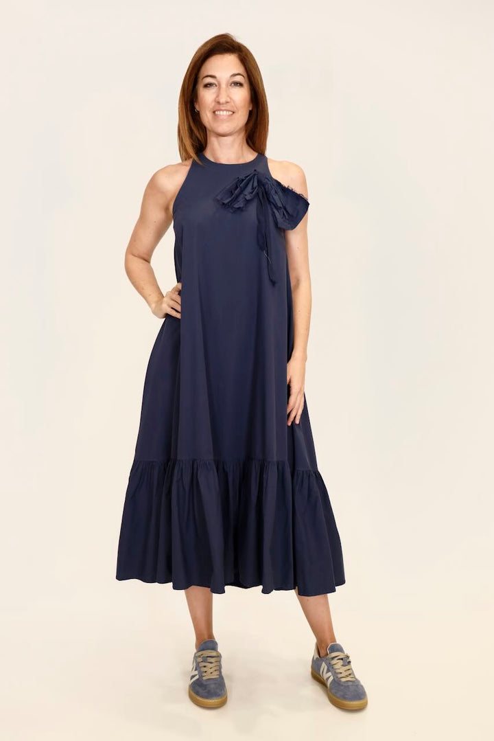 VESTIDO LAZO P25AN706-MARINO