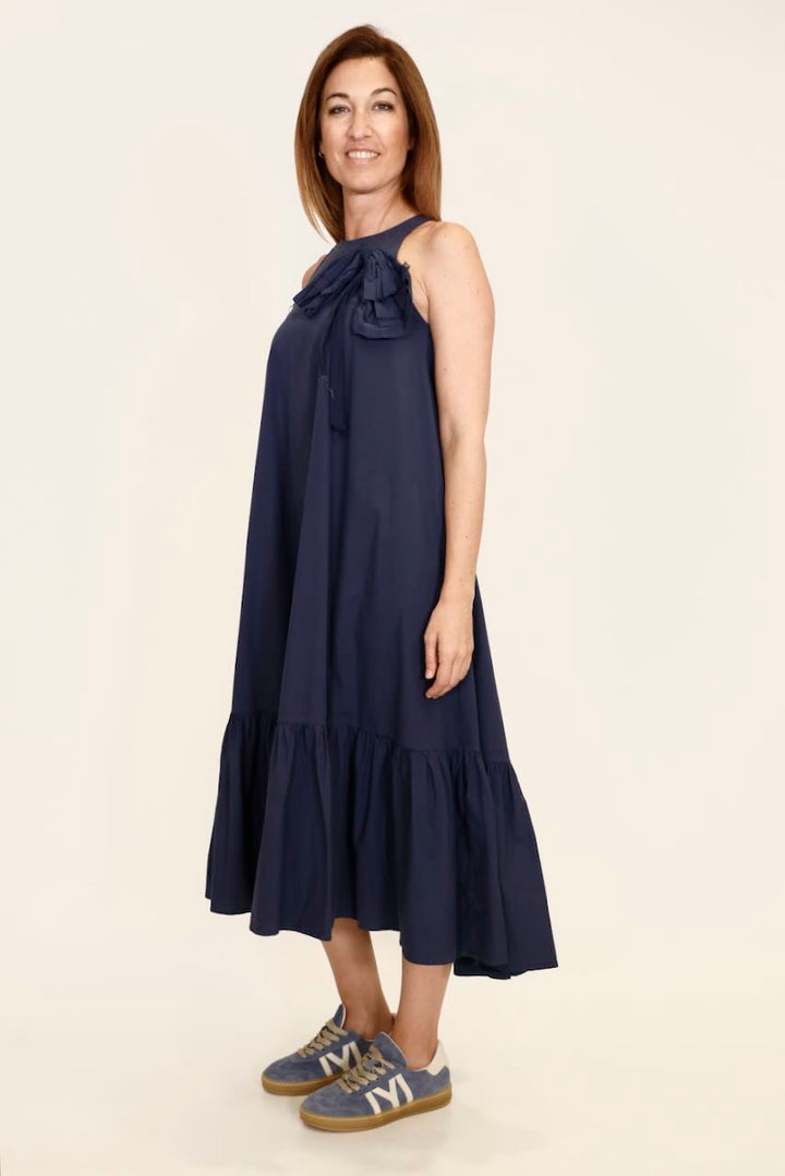 VESTIDO LAZO P25AN706-MARINO