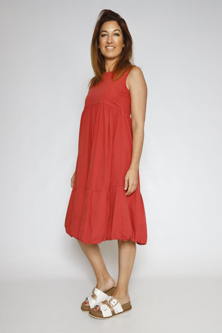 VESTIDO P25AN705-ROJO