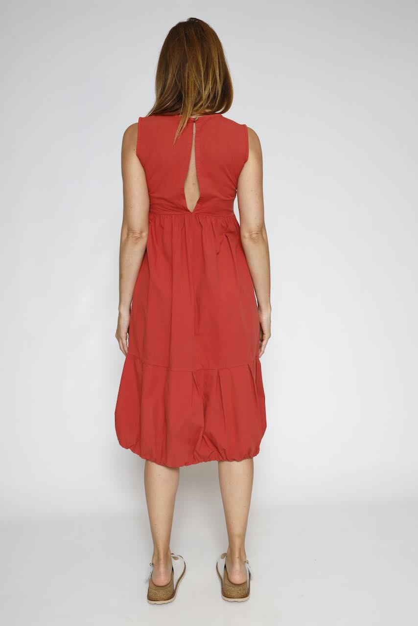 VESTIDO P25AN705-ROJO
