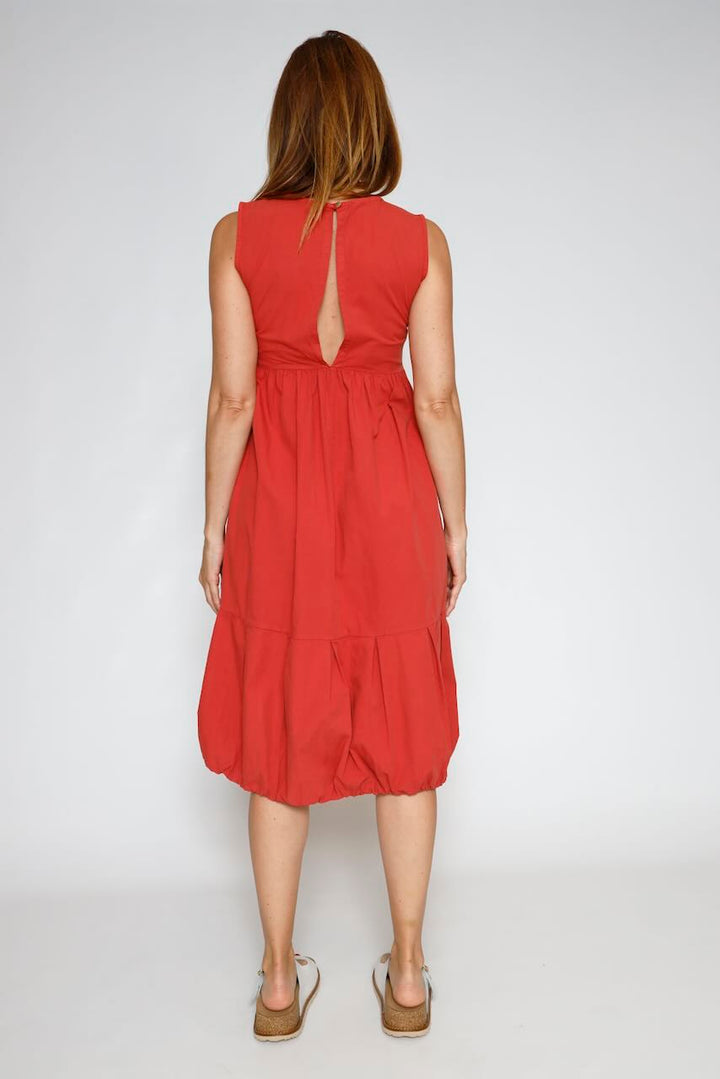 VESTIDO P25AN705-ROJO