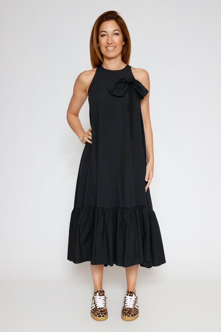 VESTIDO LAZO P25AN706-NEGRO