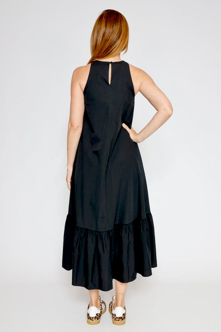 VESTIDO LAZO P25AN706-NEGRO