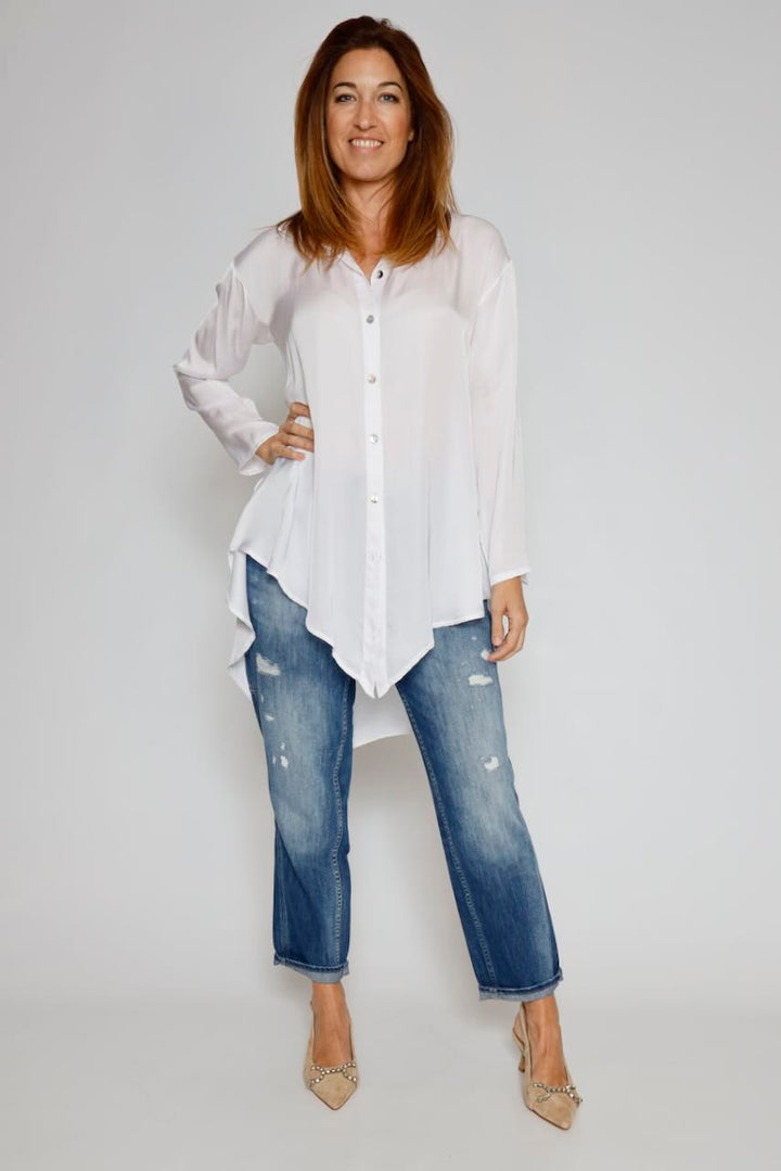 CAMISA P25AN126-BLANCO