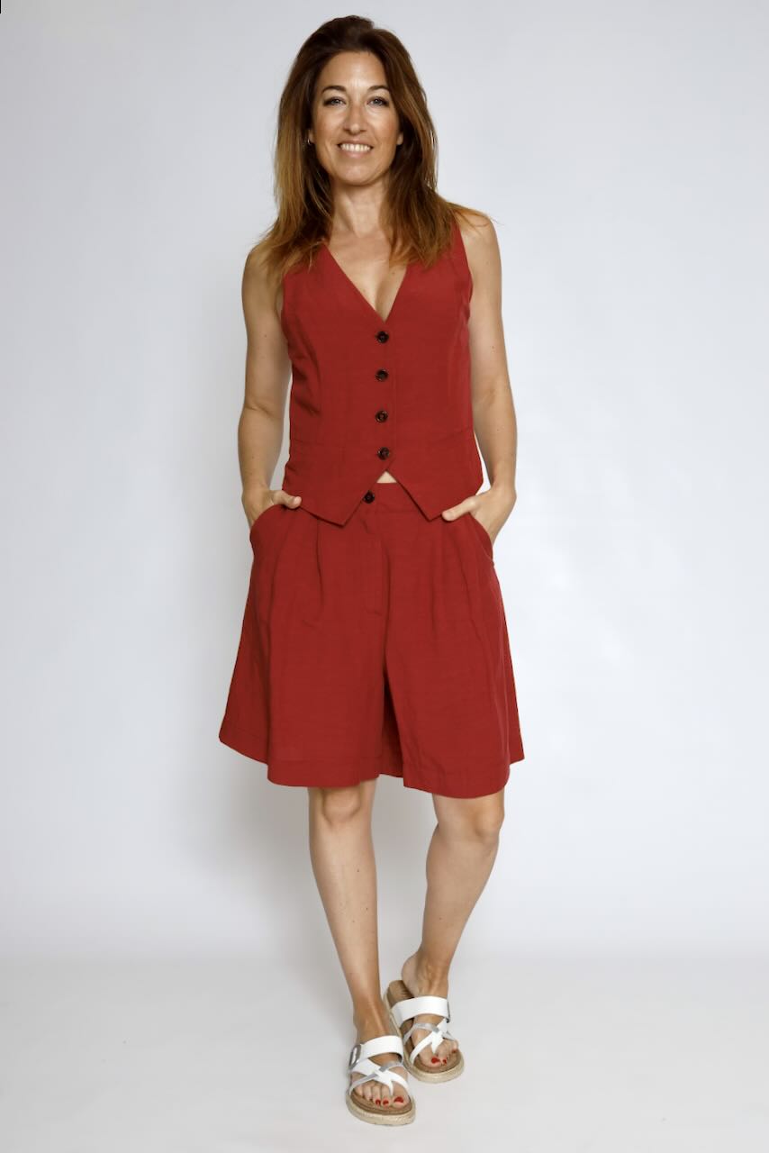 CHALECO BY08173-BURDEOS