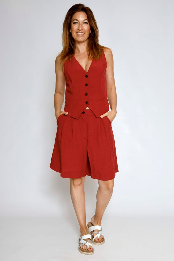 CHALECO BY08173-BURDEOS