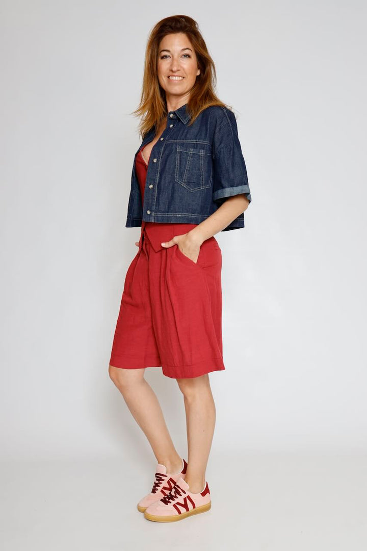 CHALECO BY08173-BURDEOS