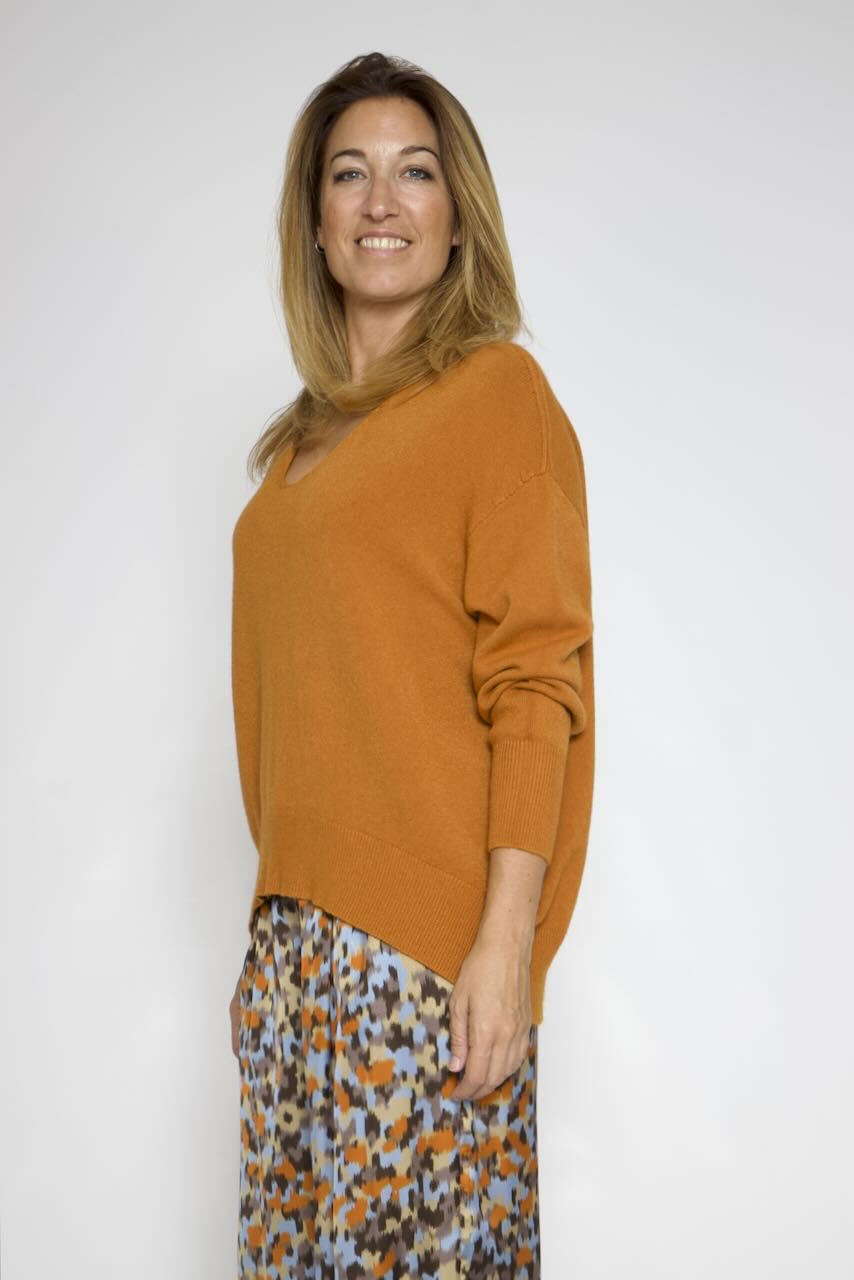 JERSEY BY09074-NARANJA