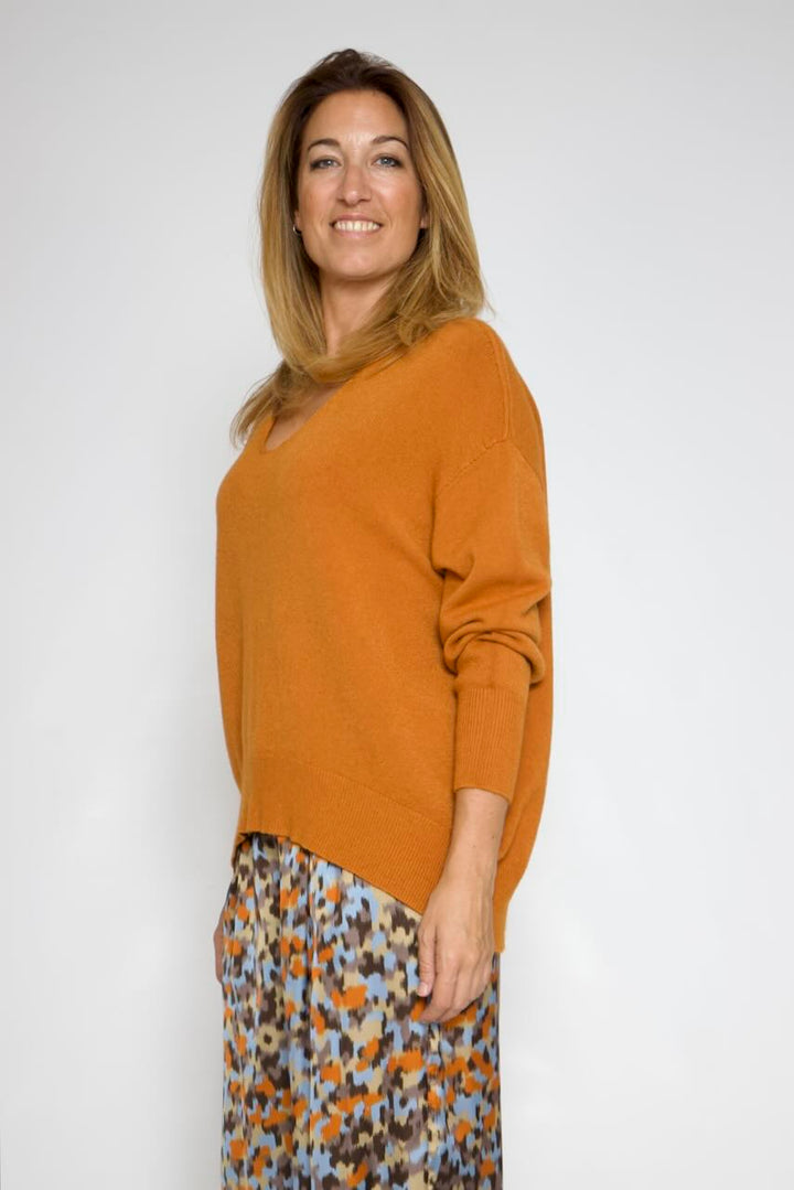 JERSEY BY09074-NARANJA